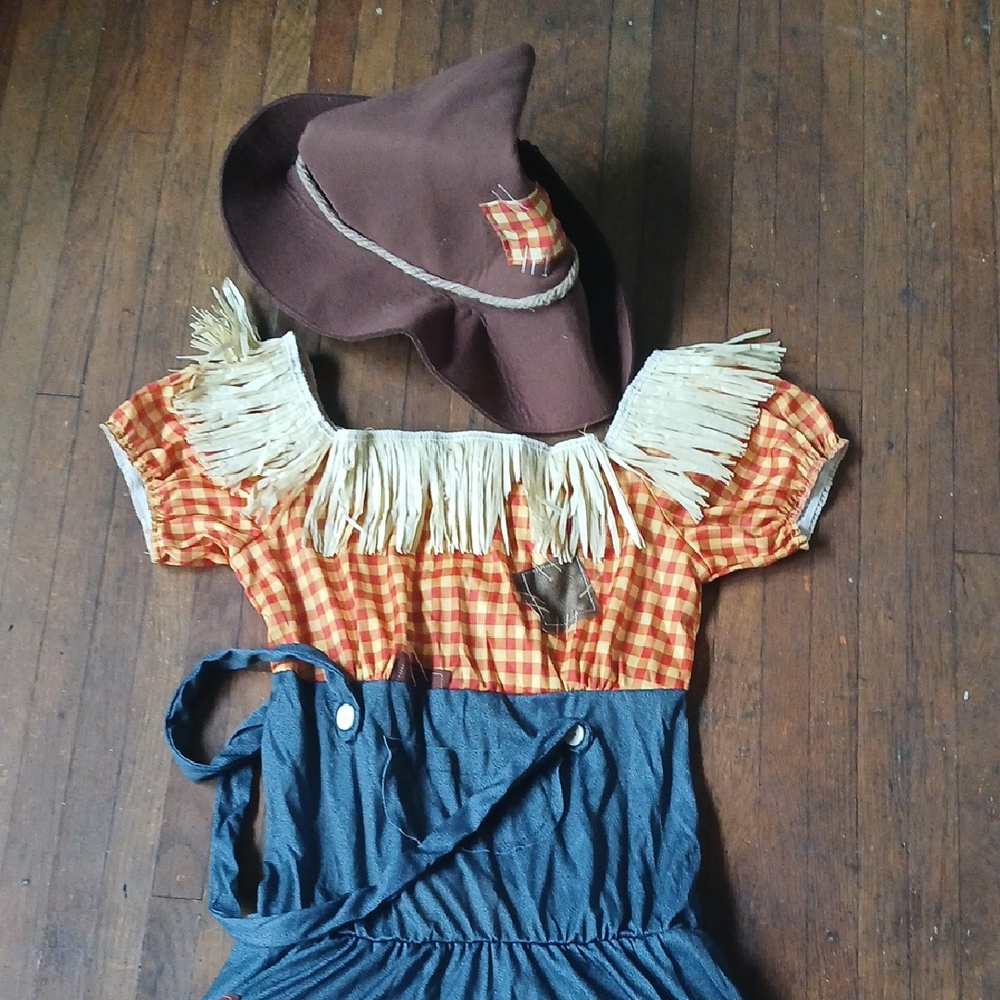 Cornfield Cutie Halloween  Scarecrow Costume - Picture 2 of 10